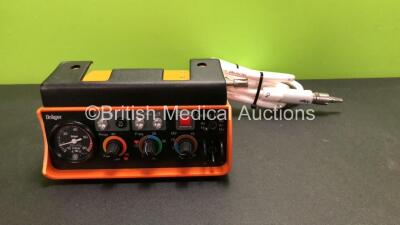 Drager Oxylog 1000 Transport Ventilator *Mfd 2013 SN ASEF0083 - 0018663*