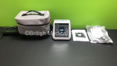 Breas Vivo 2 Ventilator *Mfd 2020* in Carry Case with Power Supply, User Manual and Accessories (Powers Up)