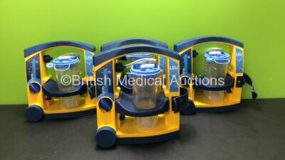 4 x LSU Suction Units with 4 x Cups (All Power Up) *Stock Photo Used*