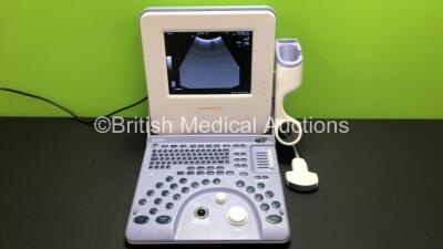 Aloka Prosound 2 Portable Ultrasound Scanner *Mfd - 2008* with 1 x Aloka UST-9317 Transducer / Probe (Powers Up) *M00202C*