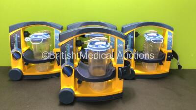 4 x LSU Suction Units with 4 x Cups (All Power Up) *Stock Photo Used*