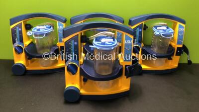 4 x LSU Suction Units with 4 x Cups (All Power Up) *Stock Photo Used*