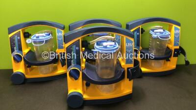 4 x LSU Suction Units with 4 x Cups (All Power Up) *Stock Photo Used*