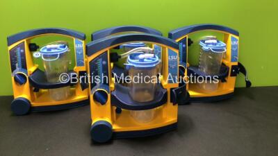 4 x LSU Suction Units with 4 x Cups (All Power Up) *Stock Photo Used*