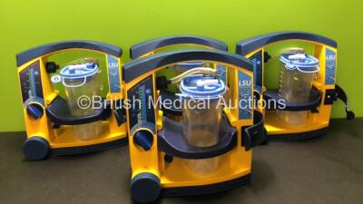 4 x LSU Suction Units with 4 x Cups (All Power Up) *Stock Photo Used*