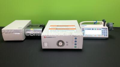 Mixed Lot Including 1 x Smiths Medfusion 3500 Syringe Pump (Powers Up)1 x Fujinon SP-711 Sonoprobe (Powers Up) 1 x Sony UP-895CE Video Graphic Printer and 1 x ResMed AutoSet S9 CPAP