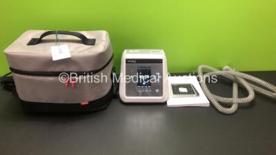 Breas Vivo 2 Ventilator *Mfd 2020* in Carry Case with Power Supply, User Manual and Accessories (Powers Up)