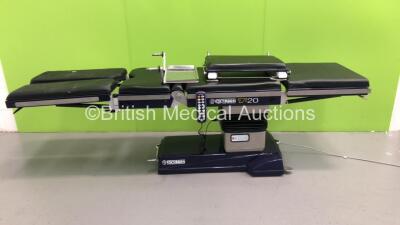 Eschmann T-20 Electric Operating Table with Cushions and Controller (Powers Up) *S/N FS0066279*