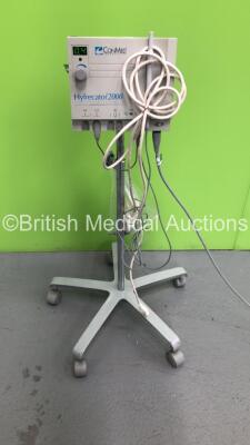 ConMed Hyfrecator 2000 Electrosurgical Unit on Stand with Handpiece (Powers Up)