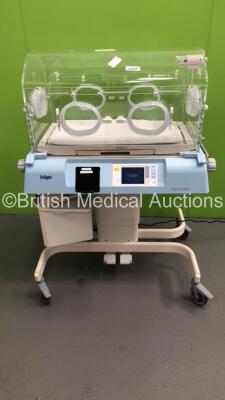 Drager Isolette 8000 Infant Incubator Version 4.11 with Mattress (Powers Up) *S/N NB01926*