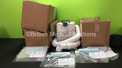 Mixed Lot Including 1 x Equator Convective Warming System (Powers Up) Large Quantity of ECTOVISE Face Visors