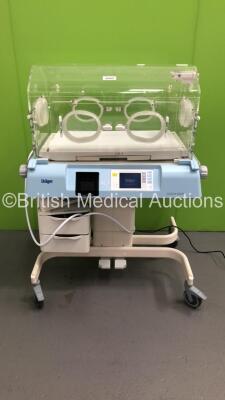 Drager Isolette 8000 Infant Incubator Version 4.11 with Mattress (Powers Up) *S/N NB01927*