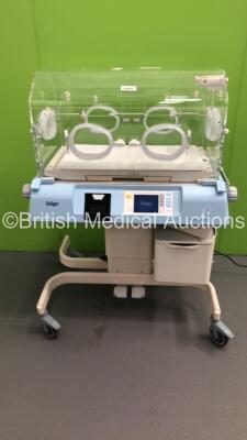 Drager Isolette 8000 Infant Incubator Version 4.11 with Mattress (Powers Up) *S/N NB01924*