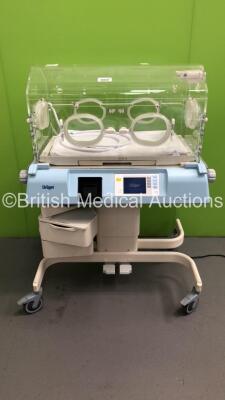 Drager Isolette 8000 INfant Incubator Version 4.11 with Mattress (Powers Up) *S/N NB01925*