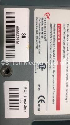 Hewlett -Packard Heartstream Semi Automatic Defibrillator with Battery in Case (Untested Due to Flat Battery) - 4