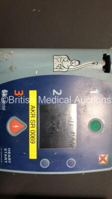 1 x Laerdal Heartstart FR2+ and 1 x Laerdal Heartstart FR2 Defibrillators for Spares / Repairs - 3