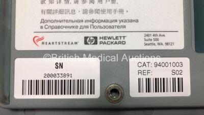 1 x Hewlett Packard Heartstream Semi Automatic Defibrillator and 1 x Laerdal Heartstart FR Defibrillator (Both Power Up when Tested with Stock Batteries) - 4