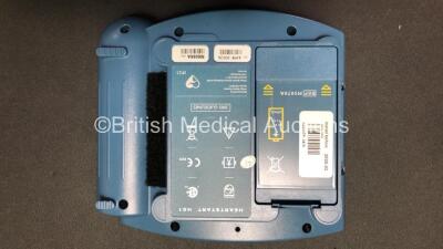 3 x Philips Heartstart HS1 Defibrillators in Carry Cases with 3 x Batteries (All Power Up) *SN A12C01103 - A10A00301 - A09F03126* - 3