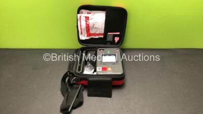 Philips Heartstart FR3 Defibrillator with 2 x Batteries in Carry Case *Install Dates 09-2022, 10-2025* (Powers Up)