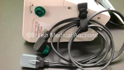 Philips Heartstart XL+ Defibrillator *Mfd - 06/2013* with ECG, Pacer and Printer Options, 3 Lead ECG Lead and Paddle Lead (Powers Up) *US61305792* - 3