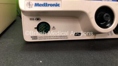 2 x Medtronic Lifepak 20 Defibrillator / Monitor Including ECG and Printer Options (Both Power Up) - 4