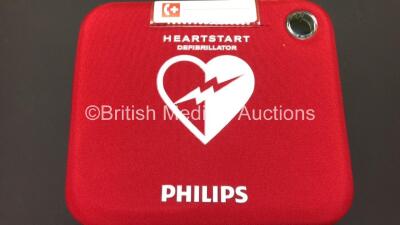 Philips Heartstart HS1 Defibrillator with 1 x Philips Ref M5070A Battery *Install Date 08-2026* with Philips M5071A Smart Pads Cartridge and Accessories in Carry Case (Powers Up and Boxed in Excellent Condition) - 6