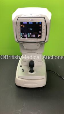 Nidek TONOREF II Auto Ref/Kerato/Tonometer (Powers Up - Headrest Trim Missing - See Pictures) *Mfd 2013*