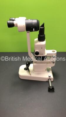 TopCon SL-1E Slit Lamp with 2 x Eyepieces (Unable to Power Test Due to Cut Power Supply) - 4