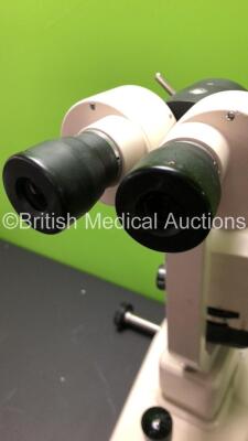 TopCon SL-1E Slit Lamp with 2 x Eyepieces (Unable to Power Test Due to Cut Power Supply) - 3