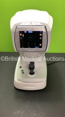 Nidek TONOREF II Auto Ref/Kerato/Tonometer (Powers Up - Headrest Trim Loose - See Pictures) *Mfd 2012*