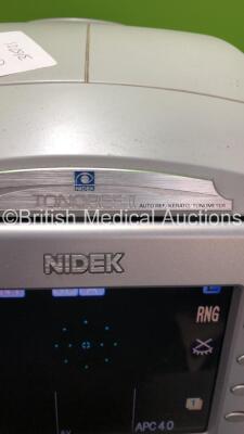 Nidek TONOREF II Auto Ref/Kerato/Tonometer (Powers Up - Headrest Trim Loose - See Pictures) *Mfd 2012* - 2