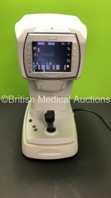 Nidek TONOREF II Auto Ref/Kerato/Tonometer (Powers Up - Headrest Trim Missing - See Pictures) *Mfd 2008*