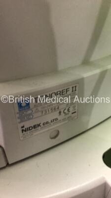 Nidek TONOREF II Auto Ref/Kerato/Tonometer (Powers Up - Headrest Trim Missing - See Pictures) *Mfd 2008* - 6