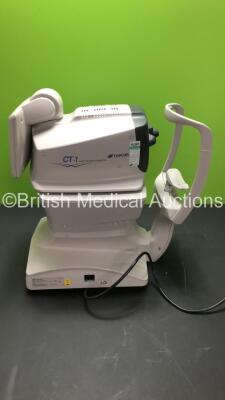 TopCon CT-1 Computerized Tonometer Version 3.00 (Powers Up) *Mfd 2014* *S/N 2730468* **FOR EXPORT OUT OF THE UK ONLY** - 7