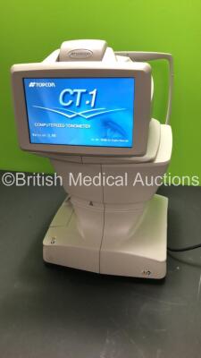 TopCon CT-1 Computerized Tonometer Version 3.00 (Powers Up) *Mfd 2015* *S/N 2730555* **FOR EXPORT OUT OF THE UK ONLY** - 4