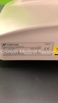 TopCon CT-1 Computerized Tonometer Version 3.00 (Powers Up) *Mfd 2015* *S/N 2730555* **FOR EXPORT OUT OF THE UK ONLY** - 9