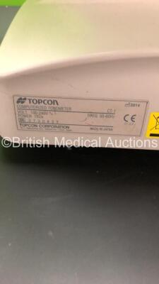 TopCon CT-1 Computerized Tonometer Version 3.00 (Powers Up) *Mfd 2014* *S/N 2730433* **FOR EXPORT OUT OF THE UK ONLY** - 9