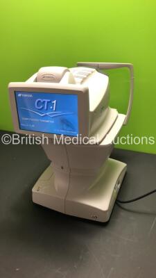 TopCon CT-1 Computerized Tonometer Version 3.00 (Powers Up) *Mfd 2014* *S/N 2730447* **FOR EXPORT OUT OF THE UK ONLY** - 3