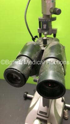 Keeler H-Series Slit Lamp Ref 3020H with 2 x 12,5x Eyepieces (Unable to Power Test Due to No Power Supply) - 4