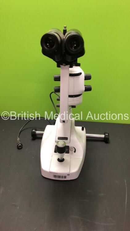 Keeler Z -Series Slit Lamp Ref 3020Z with 2 x 12,5x Eyepieces (Unable to Power Test Due to No Power Supply)