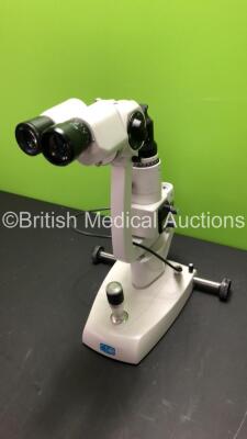 CSO SL-980-5X Slit Lamp with 2 x 12,5x Eyepieces (Unable to Power Up Due to No Power Supply) - 2