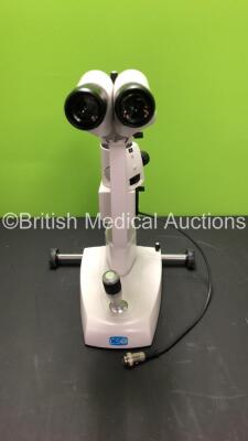 CSO SL-980-5X Slit Lamp with 2 x 12,5x Eyepieces (Unable to Power Up Due to No Power Supply)