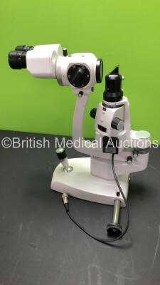 CSO SL-980-5X Slit Lamp with 2 x 12,5x Eyepieces (Unable to Power Up Due to No Power Supply) - 4