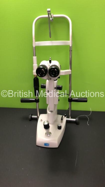 CSO LED SL 9800 5x Slit Lamp with Chin Rest (Unable to Power Test Due to No Power Supply)