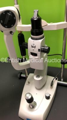 CSO LED SL 9800 5x Slit Lamp with Chin Rest (Unable to Power Test Due to No Power Supply) - 4