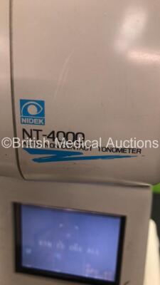 Nidek NT-4000 Auto Non-Contact Tonometer (Powers Up) *Mfd 2005* - 3