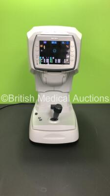 Nidek Tonoref II Auto Ref/Kerato/Tonometer *Mfd - 2012* with Printer Option (Powers Up, Missing Headrest Rubber - See Photo)