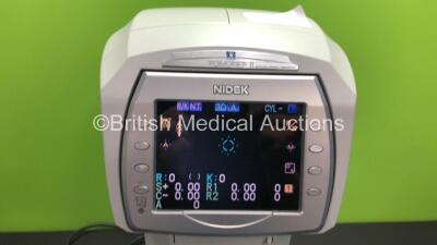 Nidek Tonoref II Auto Ref/Kerato/Tonometer *Mfd - 2014* with Printer Option (Powers Up) - 2