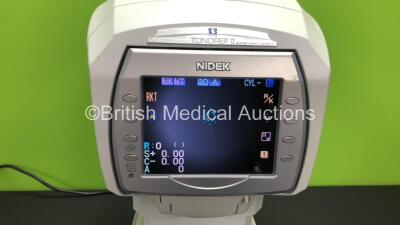 Nidek Tonoref II Auto Ref/Kerato/Tonometer *Mfd - 2012* with Printer Option (Powers Up) - 2