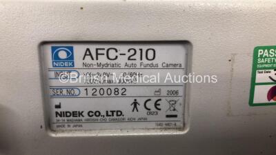 Nidek AFC-210 Non-Mydriatic Auto Fundus Camera *Mfd - 2006* (Powers Up) - 5